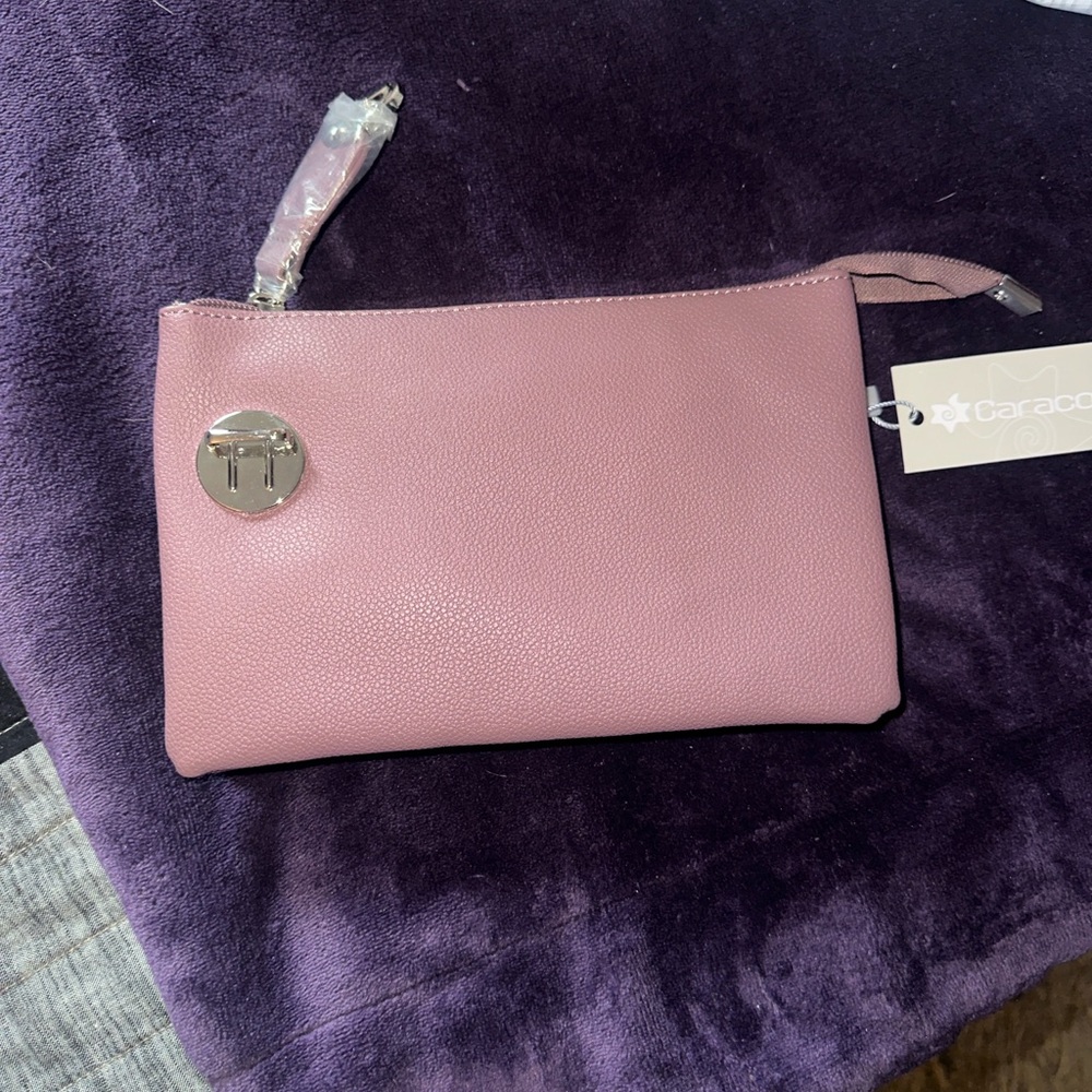 Beautiful Mauve color Clutch Bag
Very soft